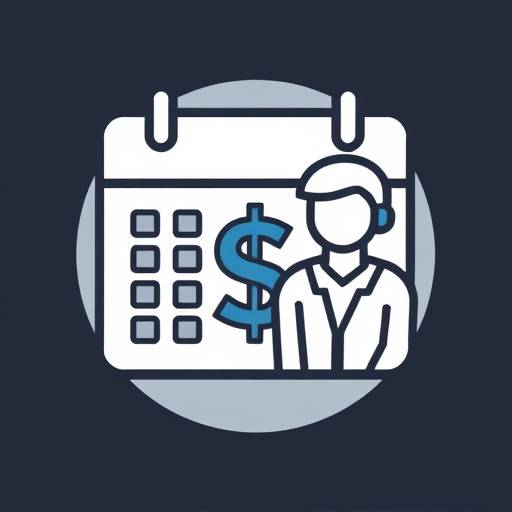 Icon representing payroll management