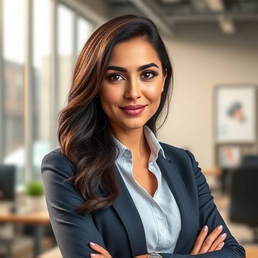 Portrait of Anya Petrova, CEO of AccuPro Financials.