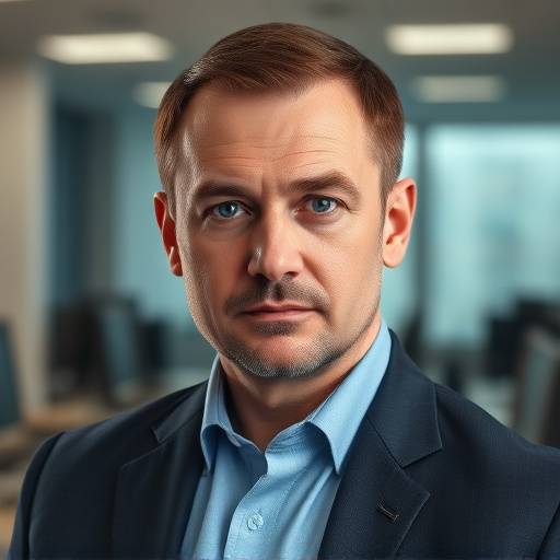 Portrait of Dmitry Ivanov, Chief Financial Officer.
