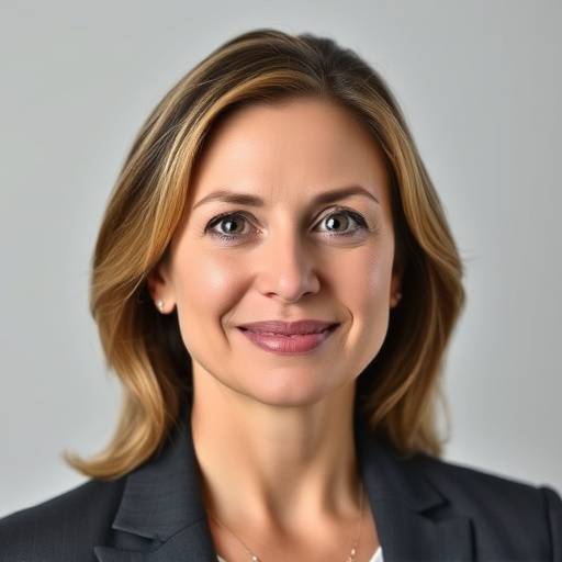 Portrait of Elena Volkov, Head of Tax Services.